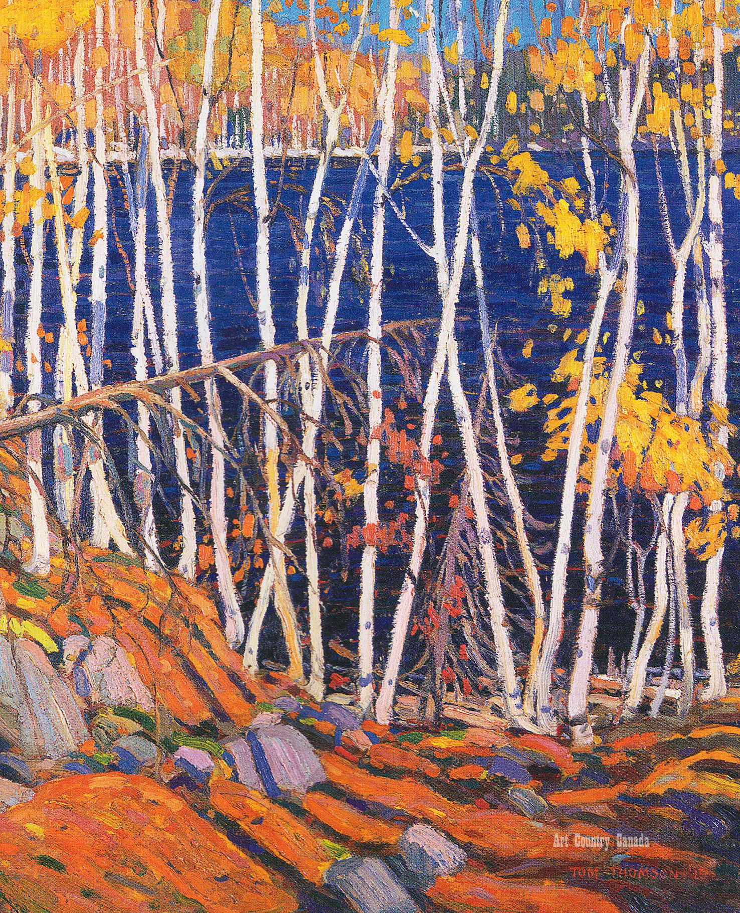 Tom Thomson In the Northland image source: https://www.artcountrycanada.com/images/thomson-tom-In%20the%20Northland%20(v).jpg
